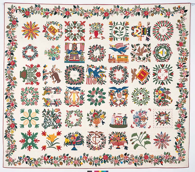 Album Quilt Friends and Family of Samuel Williams Baltimore, Maryland Baltimore Museum of Art