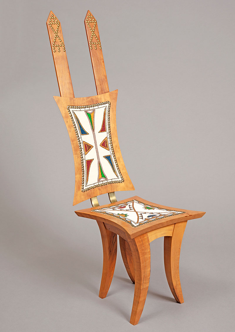 Ah-Day: The Favorite One's Chair Teri Greeves Cooper Hewitt, Smithsonian Design Museum