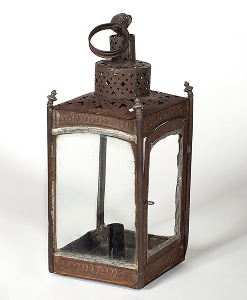 Lantern Maker once known c. 1775 Boston, Massachusetts Iron, glass Concord Museum       