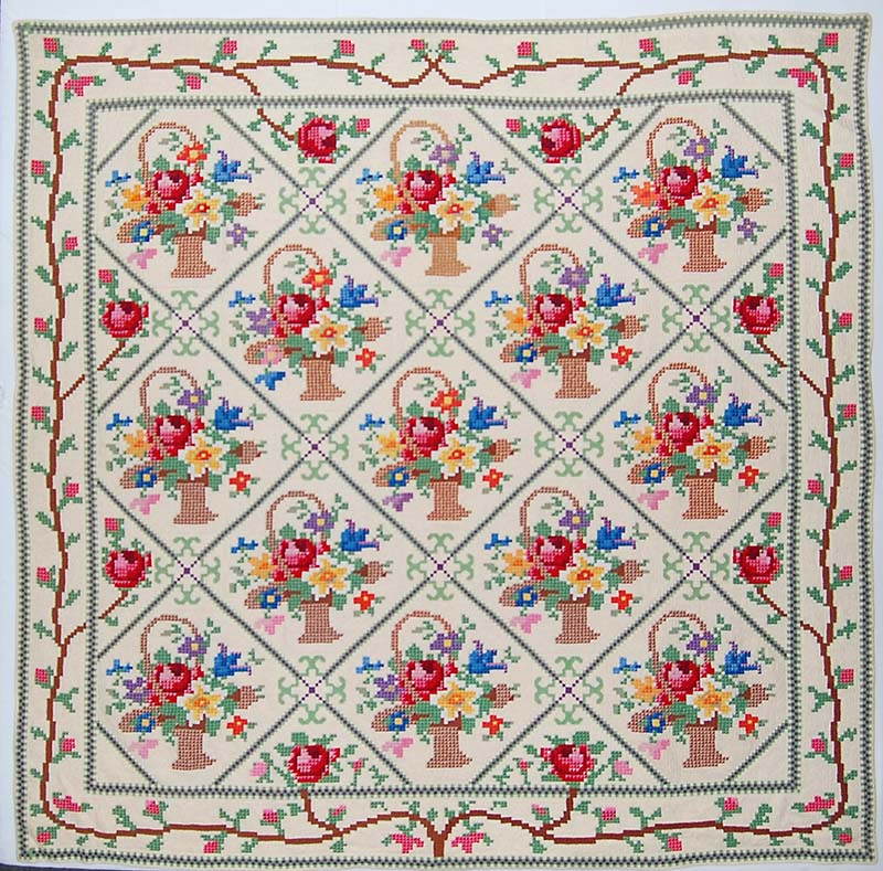 Quilt Grace Snyder 1941–42 North Platte, Lincoln County, Nebraska Cotton Nebraska State Historical Society