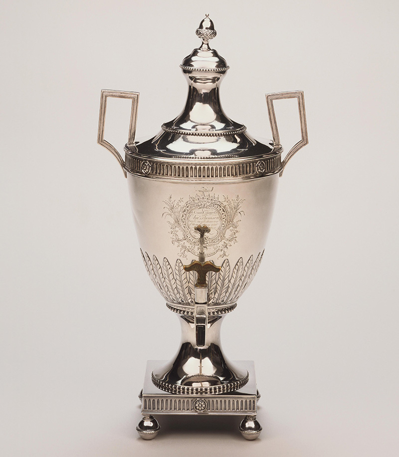 Hot Water Urn Richard Humphreys 1774 Philadelphia Silver Philadelphia Museum of Art