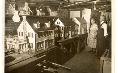 Photograph, James W. Butcher and Jennie Butcher, Butcher-Built Dollhouses