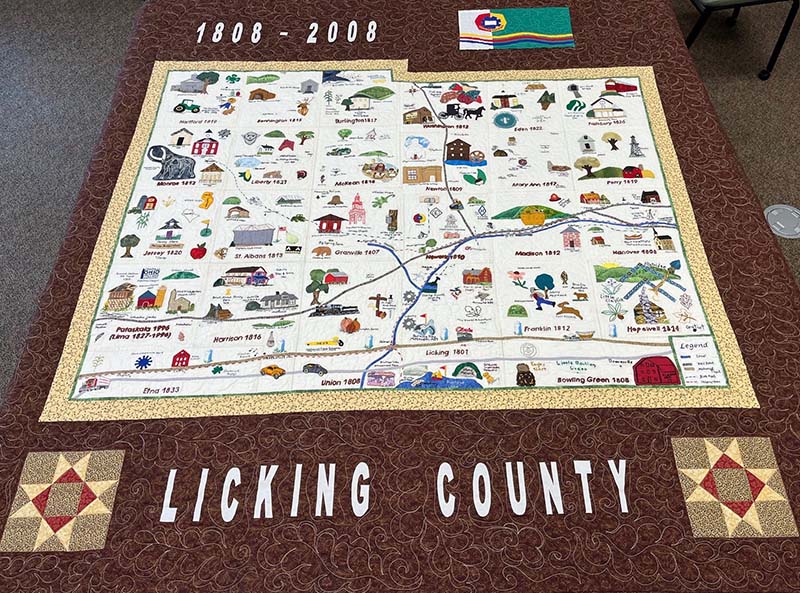 Licking County Bicentennial Quilt