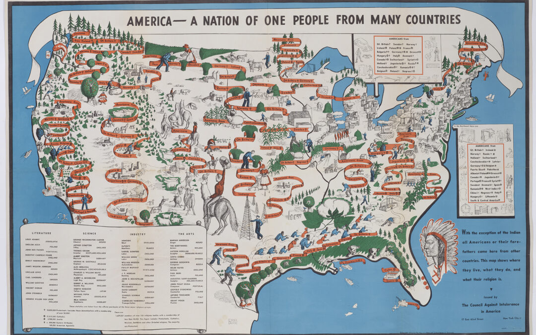 America—A Nation of One People from Many Countries