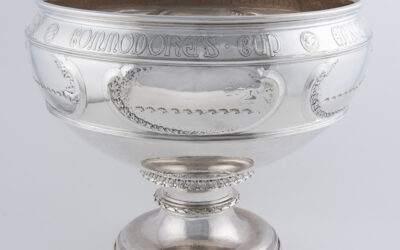 Commodore’s Cup Trophy for First Division Schooners awarded by the Eastern Yacht Club, Marblehead, MA, to Harold Stirling Vanderbilt