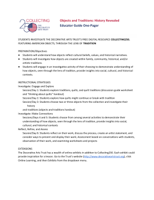 Educator Guide One-Pager